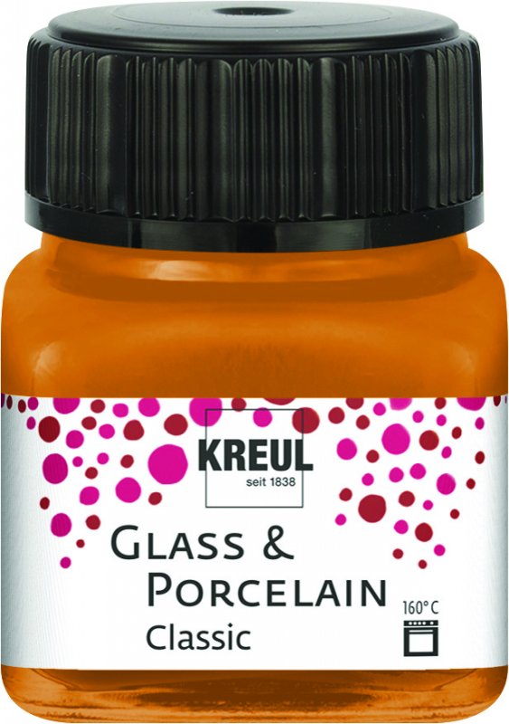 Kreul Pintura para vidrio y porcelana Classic 20 ml - Metallic Goudbrons