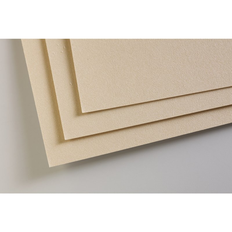 Clairefontaine Pastelmat Papel para pastel 24 x 32 cm - 5 hojas - Arena - 24 x 32 cm - 5 hojas