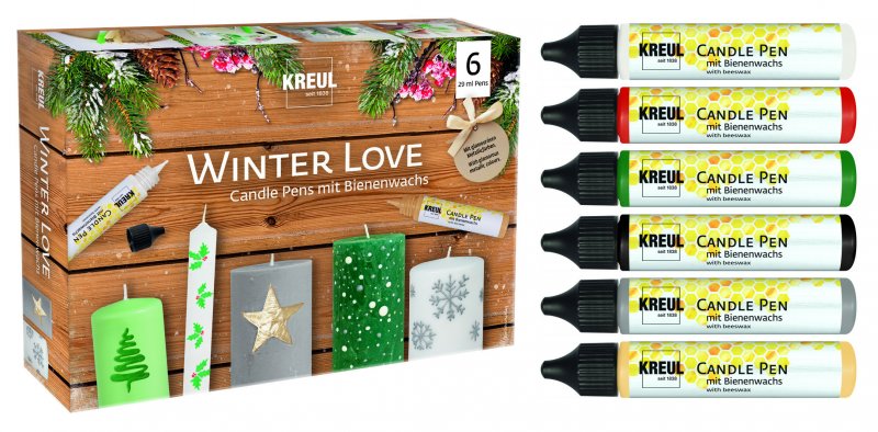 Kreul Rotuladores para cera de vela Sets