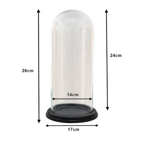 Clayre Eef Cloche 6GL3472 Transparente 17x26 cm — 2