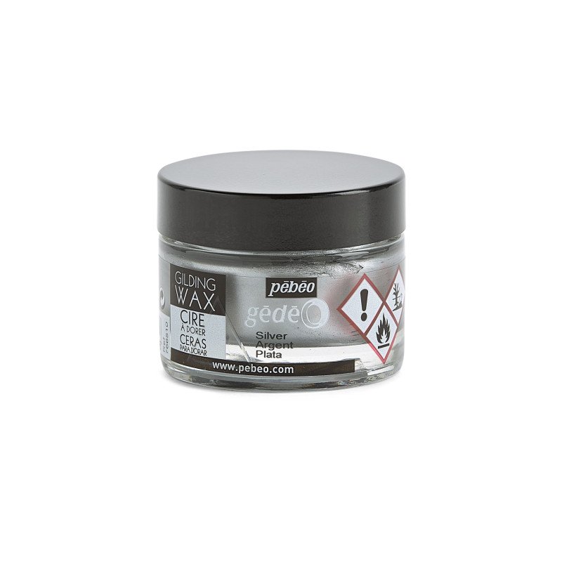 Pebeo Gedeo Gilding Wax 30 ml - Plata