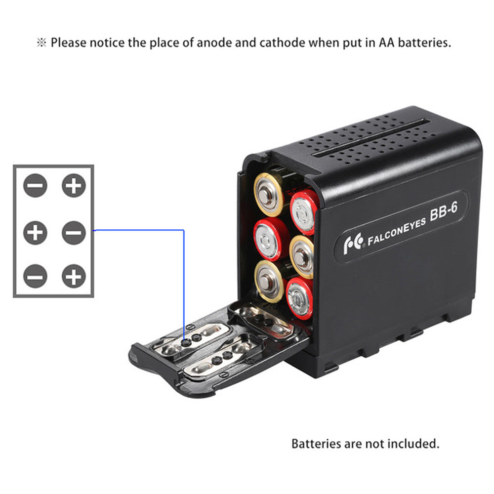 Falcon Eyes Batería Pack BB-06 — 3