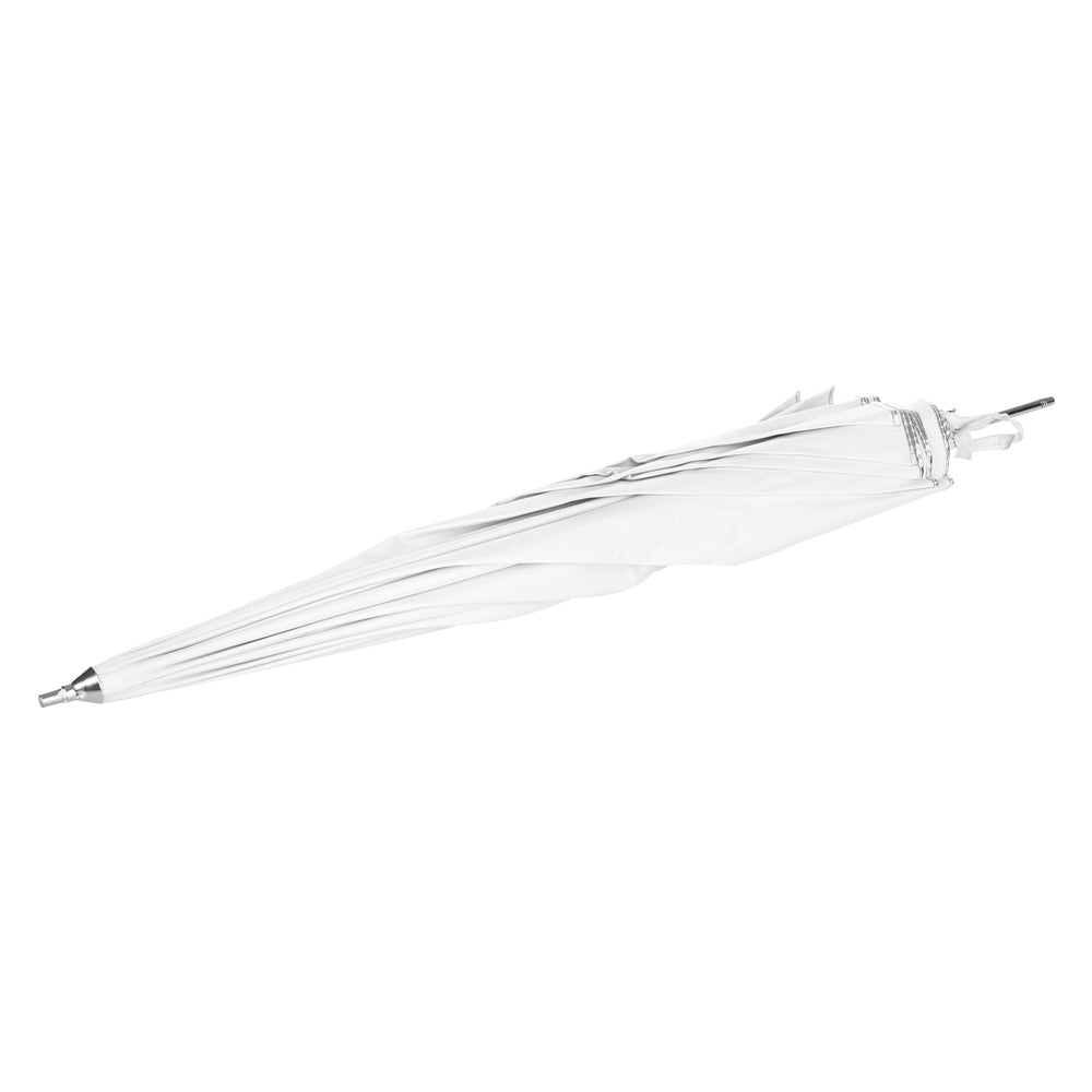 Falcon Eyes Paraguas UR-48S Plateado/Blanco 122 cm — 8