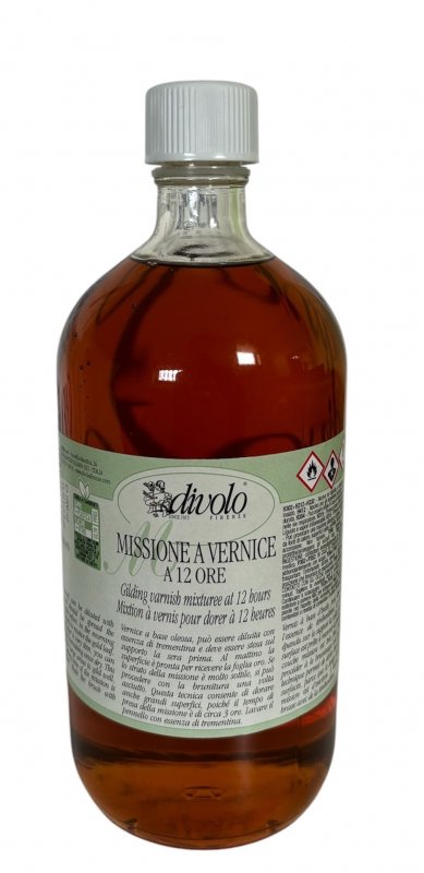 Divolo Mixtion Adhesivo para dorado base de aceite 12 horas - 1 L
