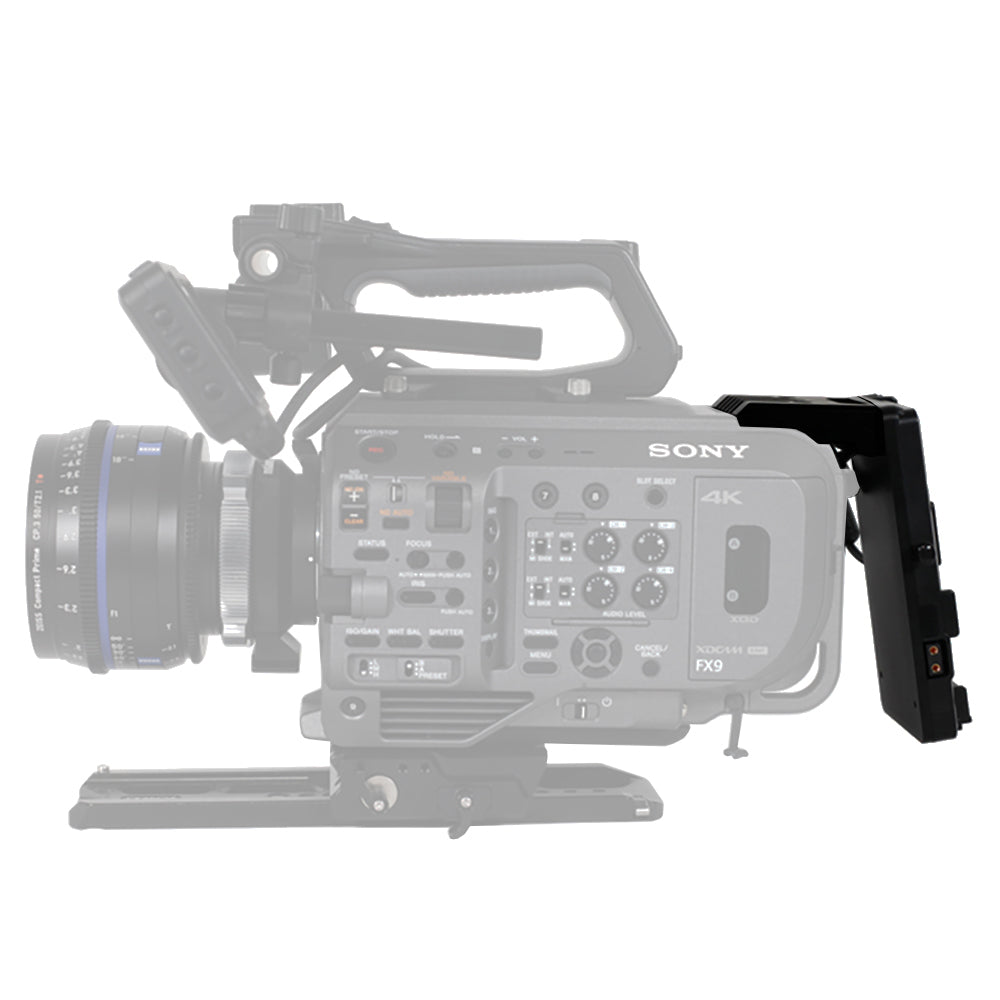 Rolux Placa para batería V-Mount RL-GDX9 para Sony FX9 — 3