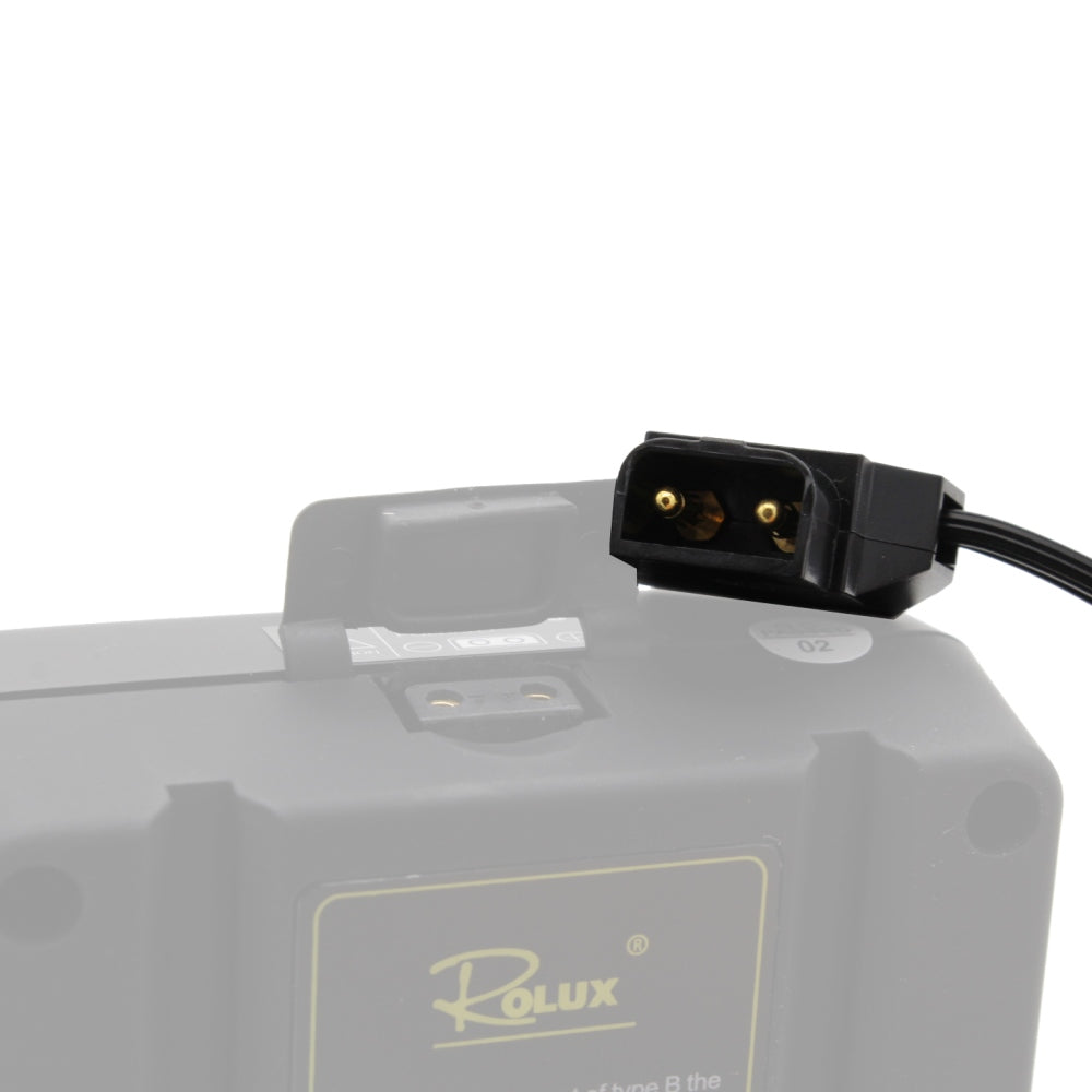 Rolux 4-pin XLR Hembra con D-Tap Macho RL-C5 — 4