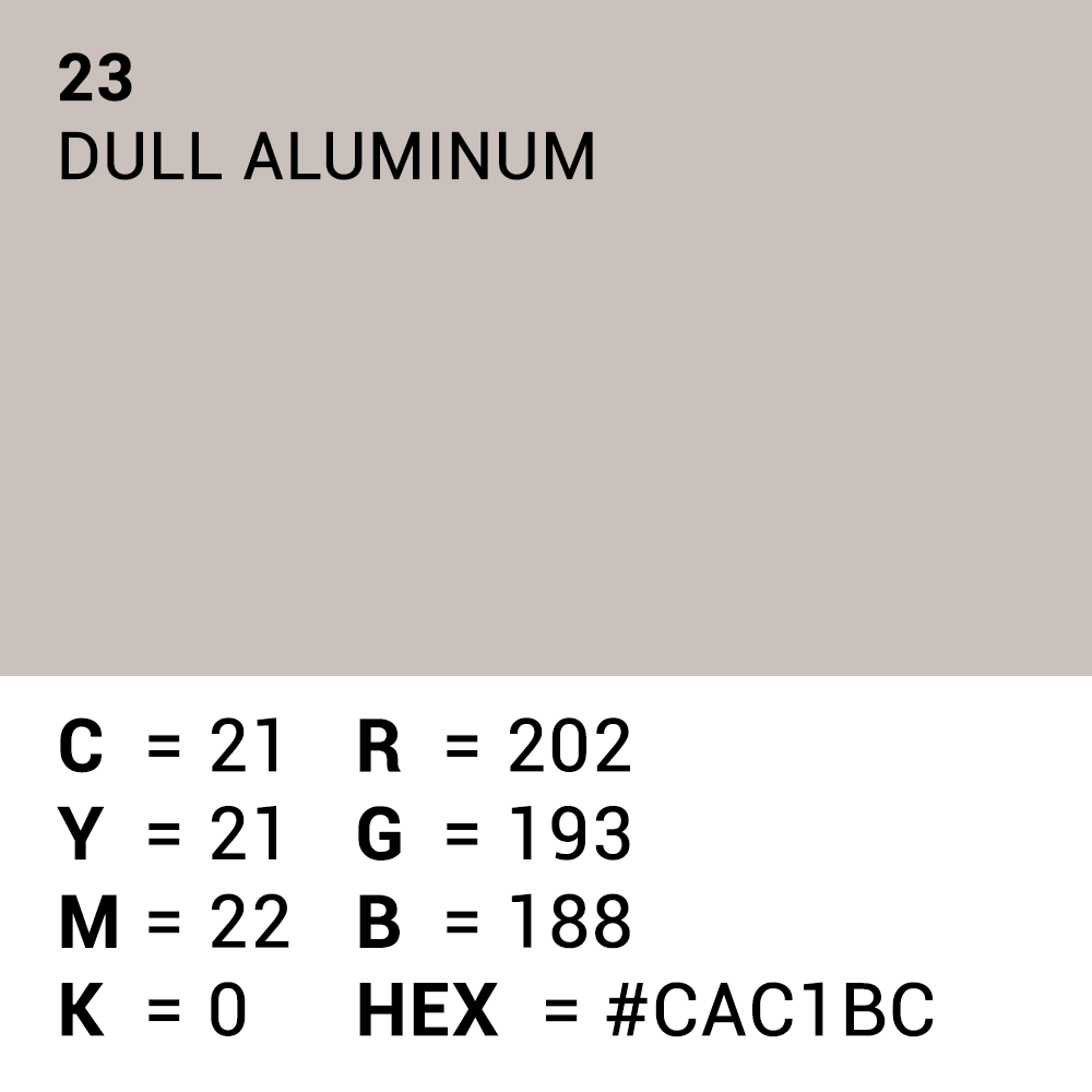 Superior Papel de fondo 23 Dull Aluminio 1.35 x 11m — 5
