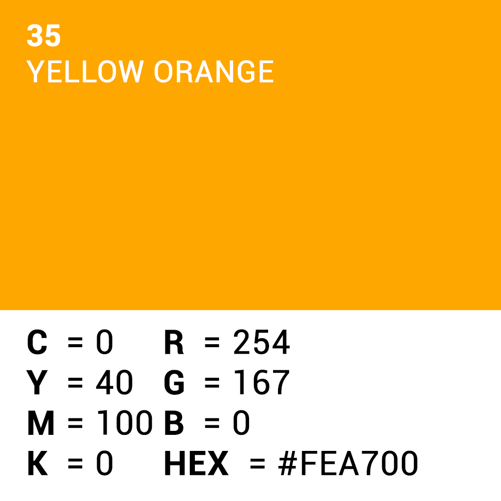 Superior Papel de fondo 35 Amarillo-Naranja 1.35 x 11m — 5
