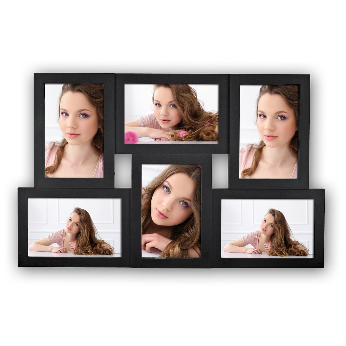 Zep marco de fotos XK646B Andorra Negro 6x10x15 (46x29) cm