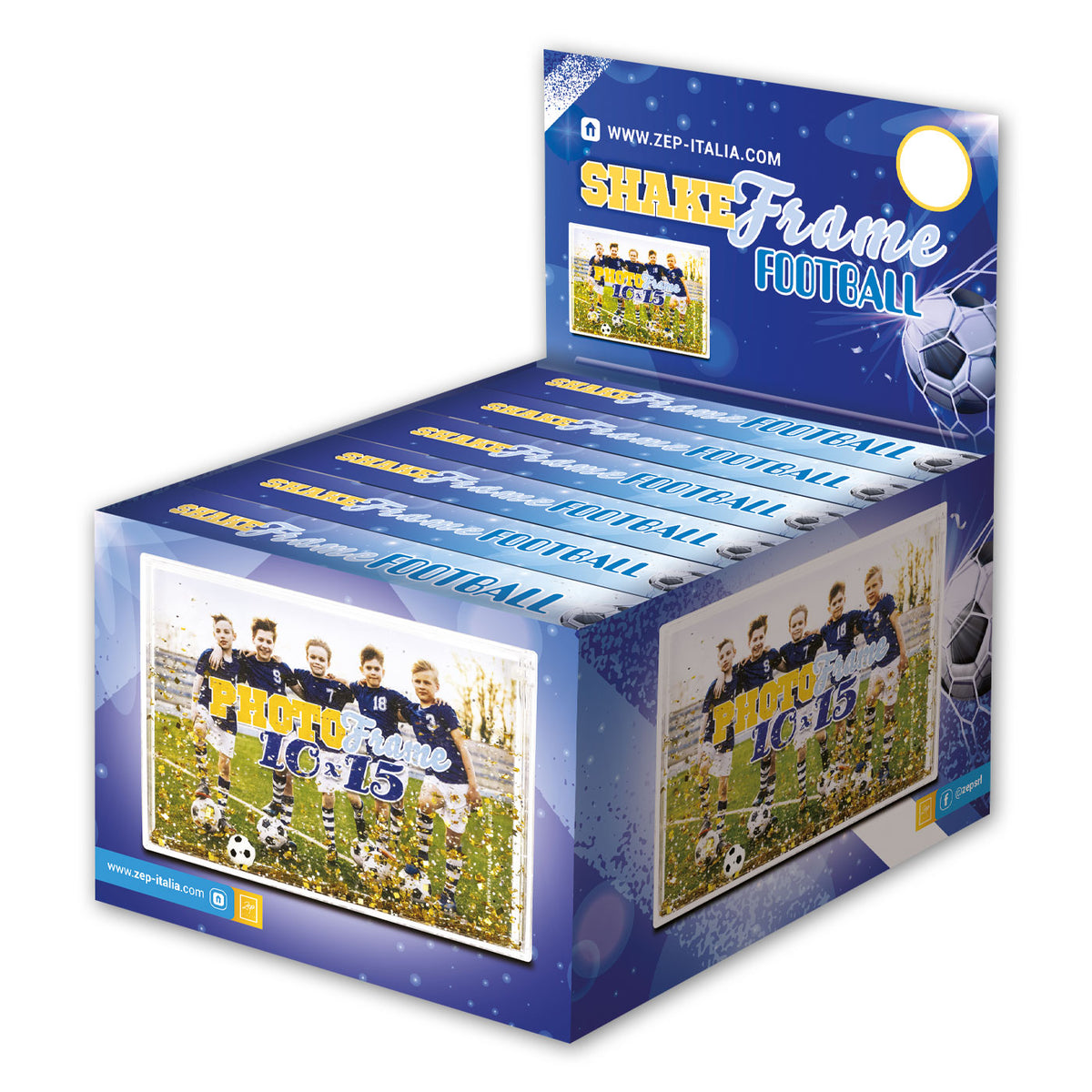 Zep RB983 Agitable Marco Fútbol 10x15 cm 6 Unidades — 4