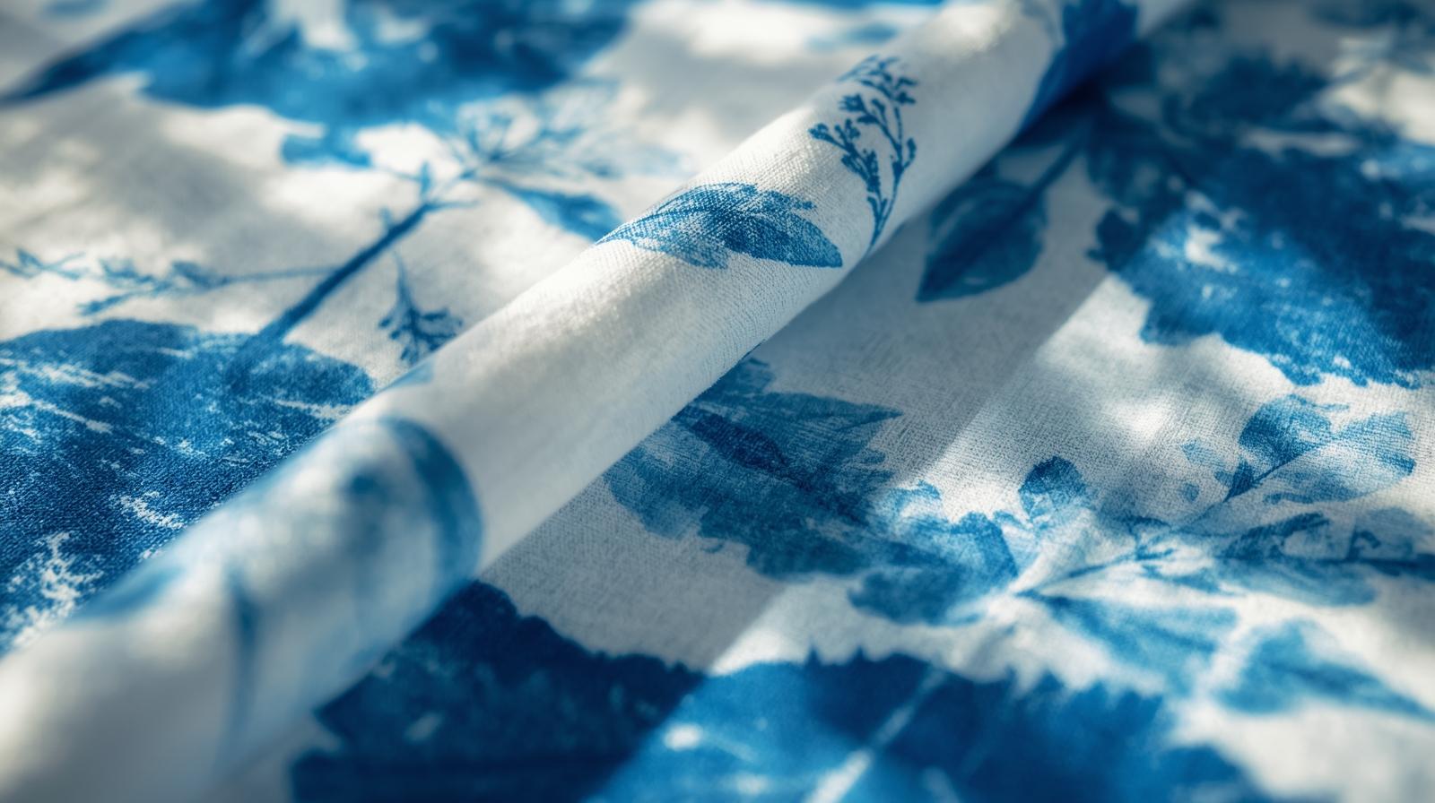 Cyanotype op textiel maken: stap-voor-stap handleiding