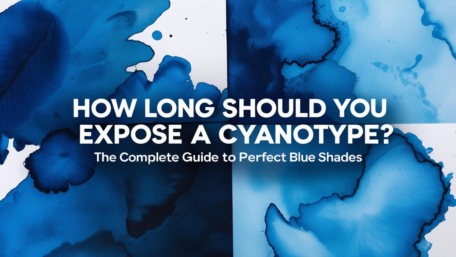 Hoe lang moet je een cyanotype belichten? De complete gids voor perfecte blauwtinten