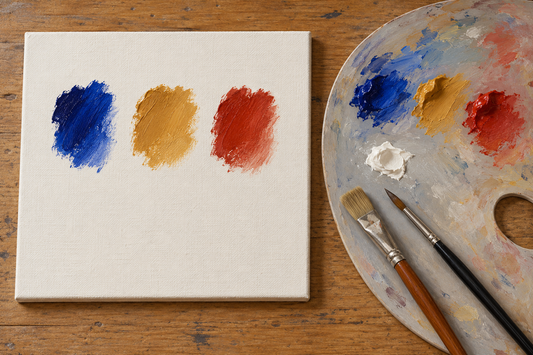 Empezar a pintar al óleo: materiales, primera prueba y secado