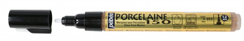Pebeo Porcelaine 150 Marker Bullet Tip 1.2 mm - Oro