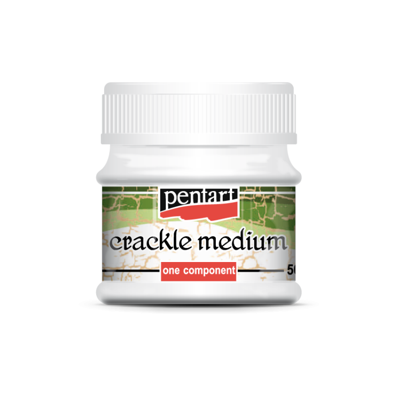 Pentart 1-Step Crackle Medium - 50 ml