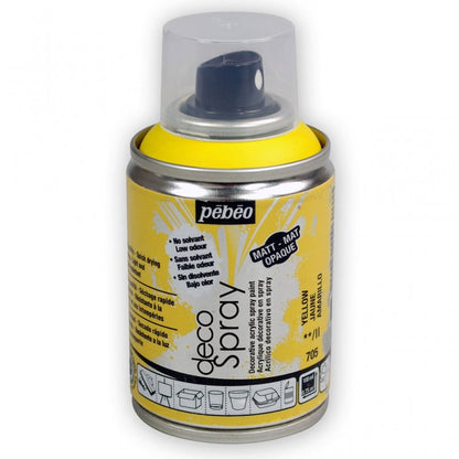 Pebeo Decospray Acryl Decoratieverf 100 ml - Amarillo