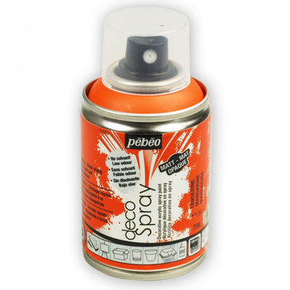 Pebeo Decospray Acryl Decoratieverf 100 ml - Mandarijn