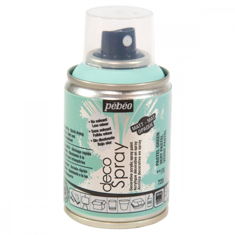 Pebeo Decospray Acryl Decoratieverf 100 ml - Kerstgroen