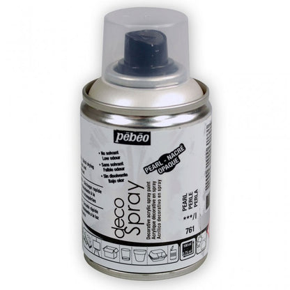 Pebeo Decospray Acryl Decoratieverf 100 ml - Pearl