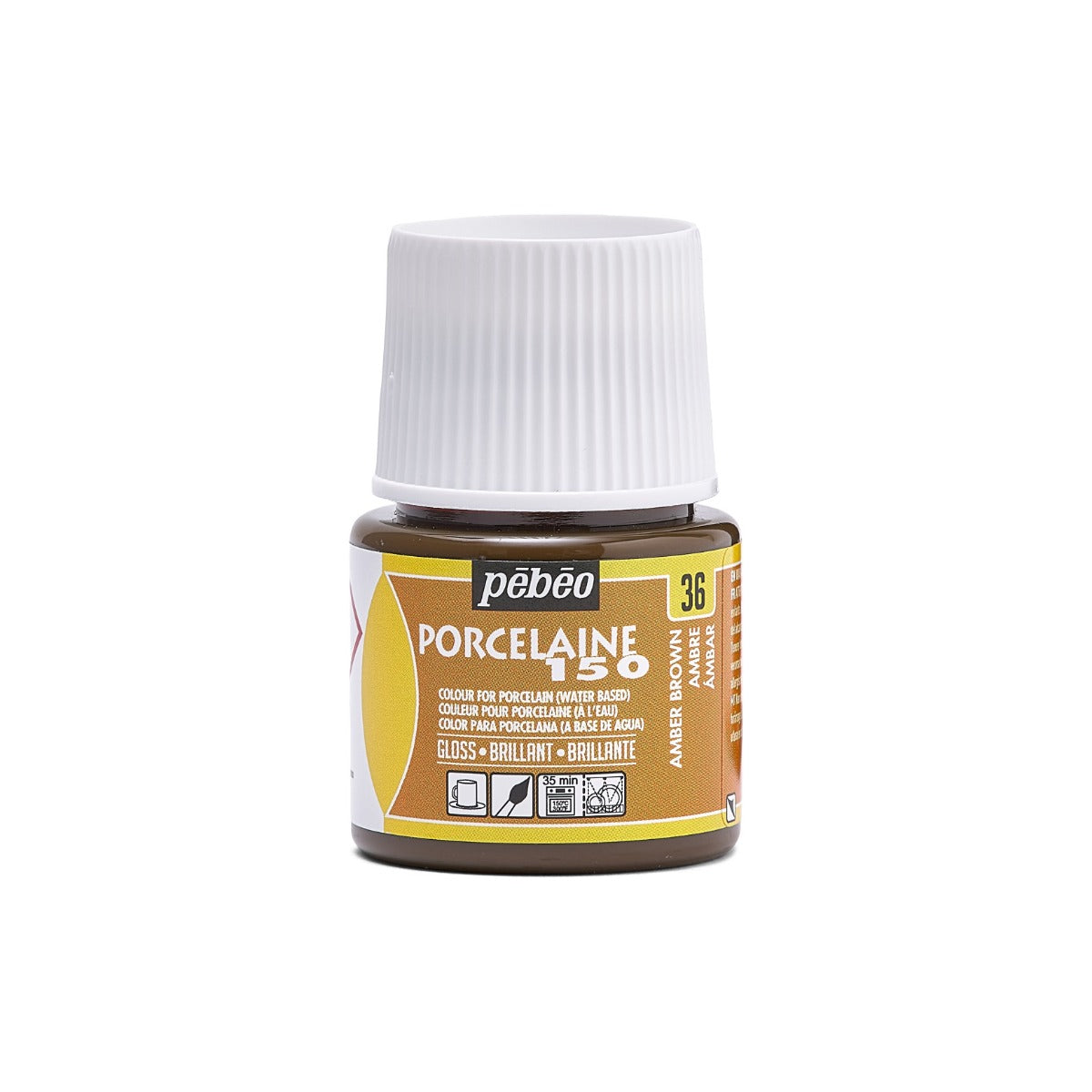 Pebeo Porcelaine 150 Pintura para porcelana 45 ml - 36 - Amber