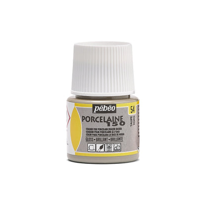 Pebeo Porcelaine 150 Pintura para porcelana 45 ml - 54 - Taupe