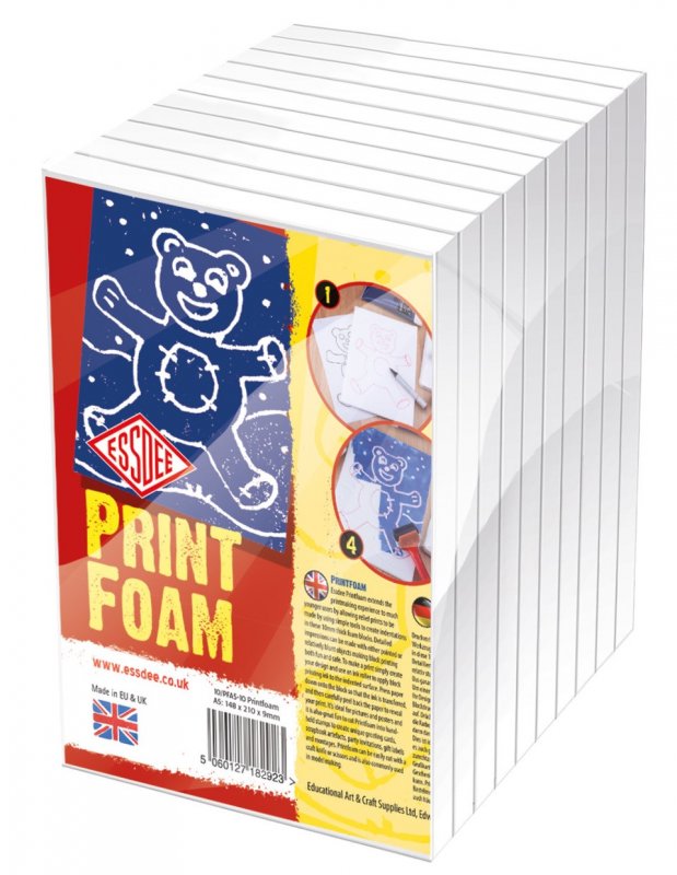Essdee PrintFoam Drukschuim - A5 - 10 unidades
