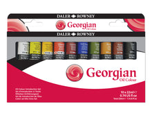 Daler-Rowney Georgian Oil Sets - Set de introducción - 10 x 22 ml