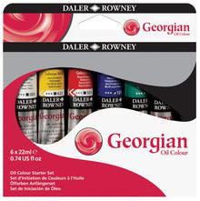 Daler-Rowney Georgian Oil Sets - Set de iniciación - 6 x 22 ml