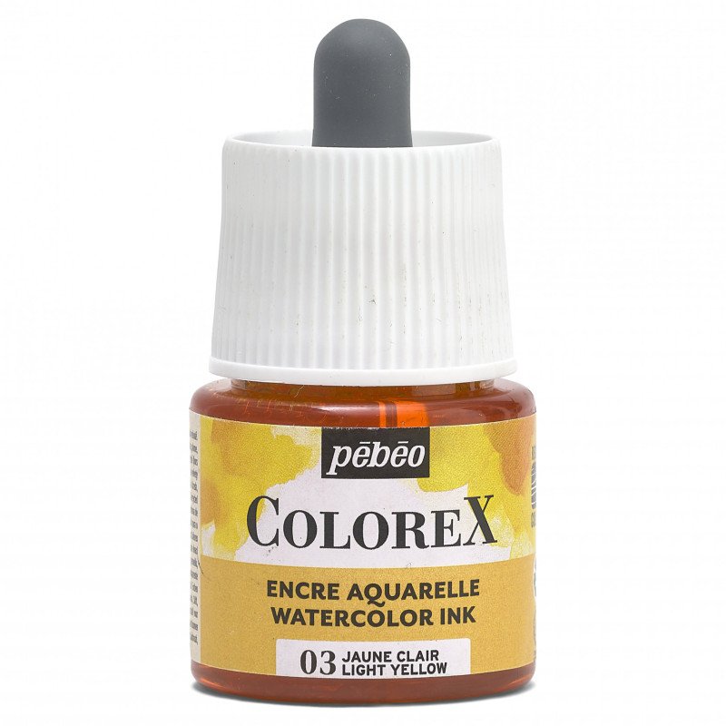 Pebeo Colorex Tinta acuarelable 45 ml - 03 - Amarillo claro