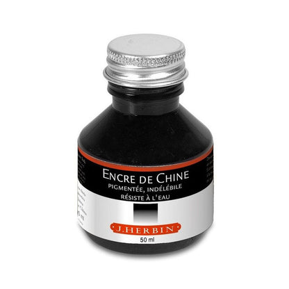 Herbin Tinta china negra - 50 ml