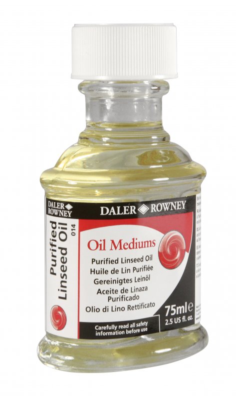 Daler-Rowney Aceite de linaza refinado 75 ml.