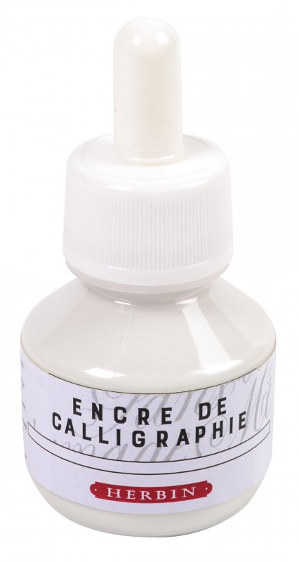 Herbin Calligraphic Ink 50 ml - Blanco