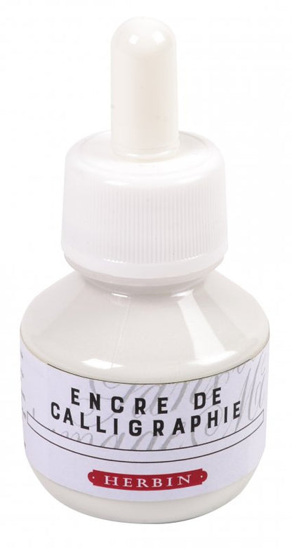 Herbin Calligraphic Ink 50 ml - Blanco