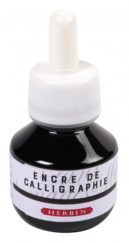Herbin Calligraphic Ink 50 ml - Negro