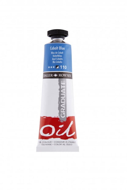 Daler-Rowney Graduate Óleo 38 ml - Azul cobalto