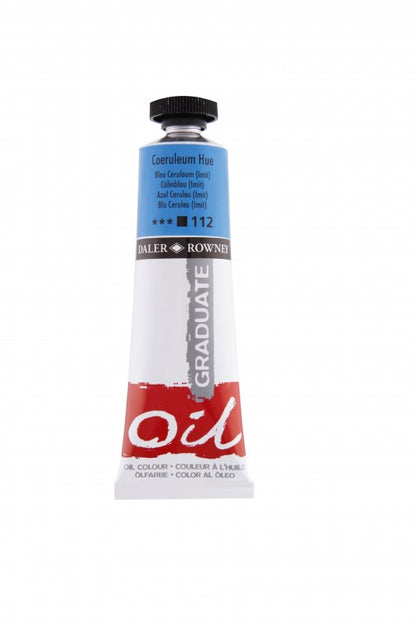 Daler-Rowney Graduate Óleo 38 ml - Azul cerúleo