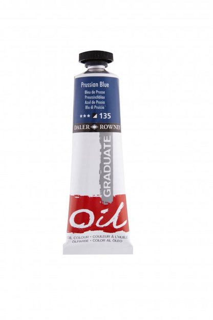 Daler-Rowney Graduate Óleo 38 ml - Azul de Prusia