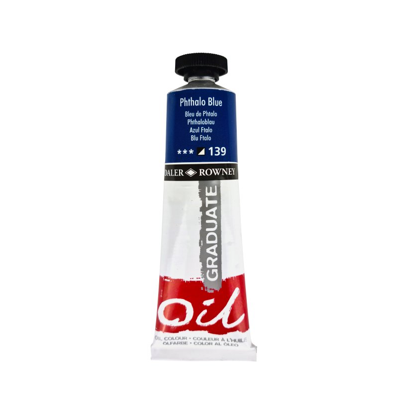 Daler-Rowney Graduate Óleo 38 ml - Azul ftalo