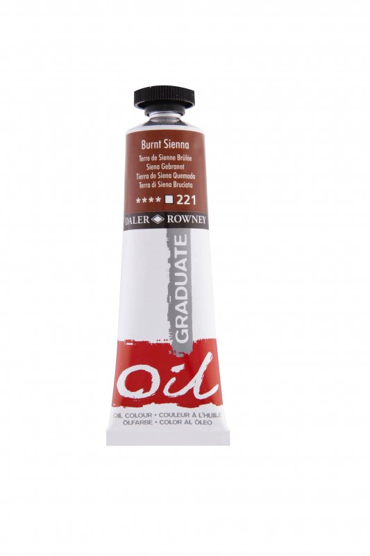 Daler-Rowney Graduate Óleo 38 ml - Siena tostada