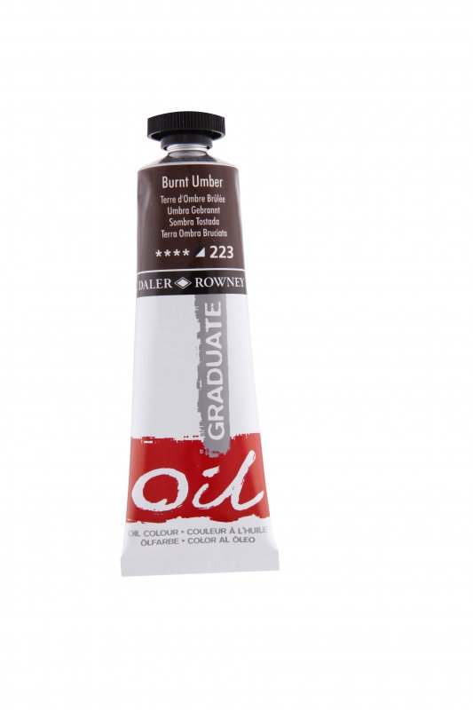 Daler-Rowney Graduate Óleo 38 ml - Sombra tostada