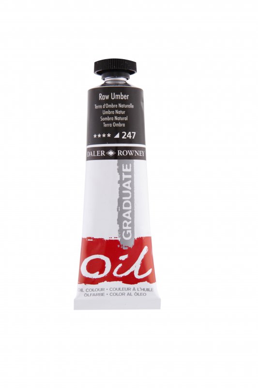 Daler-Rowney Graduate Óleo 38 ml - Sombra natural