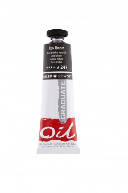 Daler-Rowney Graduate Óleo 38 ml - Sombra natural