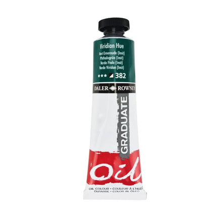 Daler-Rowney Graduate Óleo 38 ml - Verde ftalo (Imit)