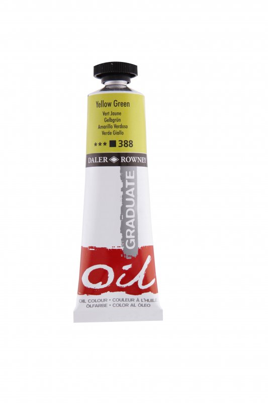 Daler-Rowney Graduate Óleo 38 ml - Verde amarillo