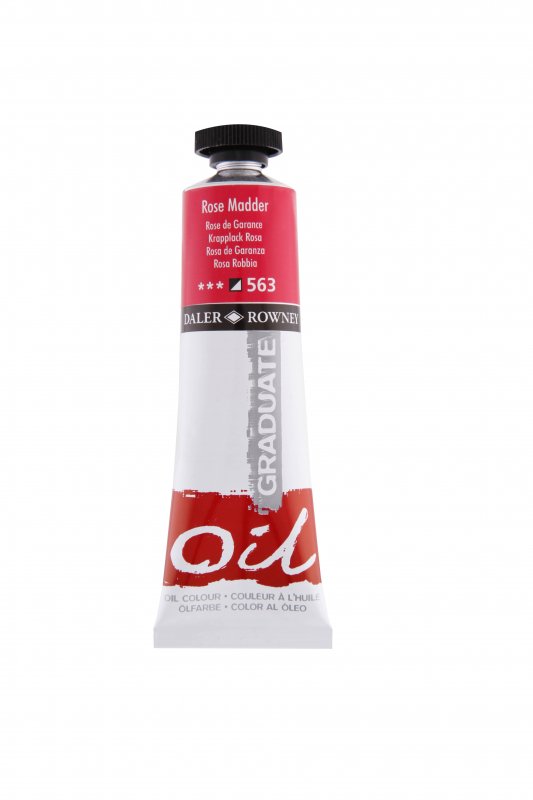 Daler-Rowney Graduate Óleo 38 ml - Madder Roze