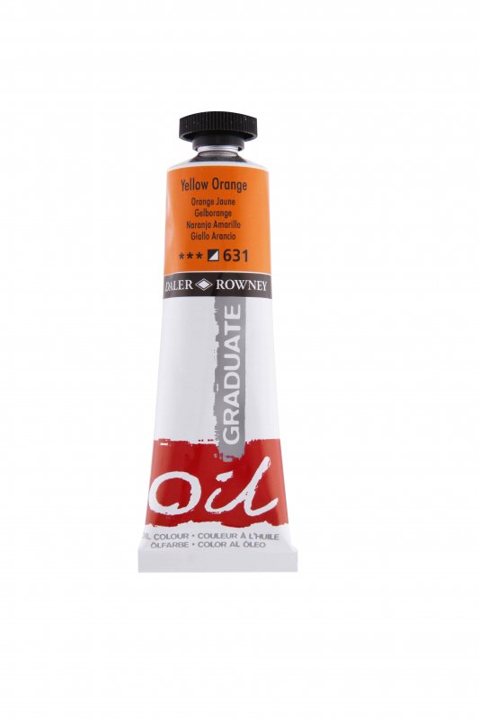 Daler-Rowney Graduate Óleo 38 ml - Amarillo Naranja