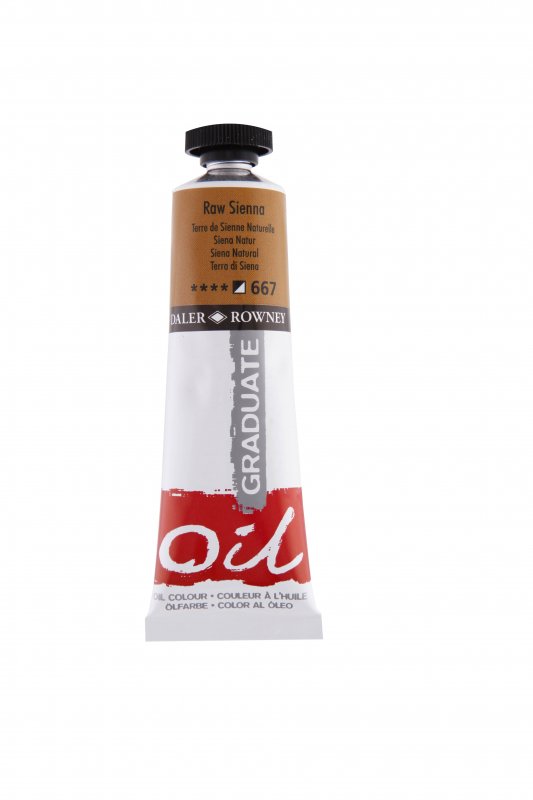 Daler-Rowney Graduate Óleo 38 ml - Siena natural