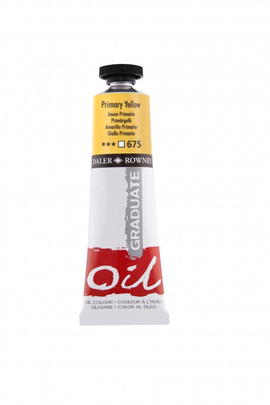 Daler-Rowney Graduate Óleo 38 ml - 675 - Amarillo primario