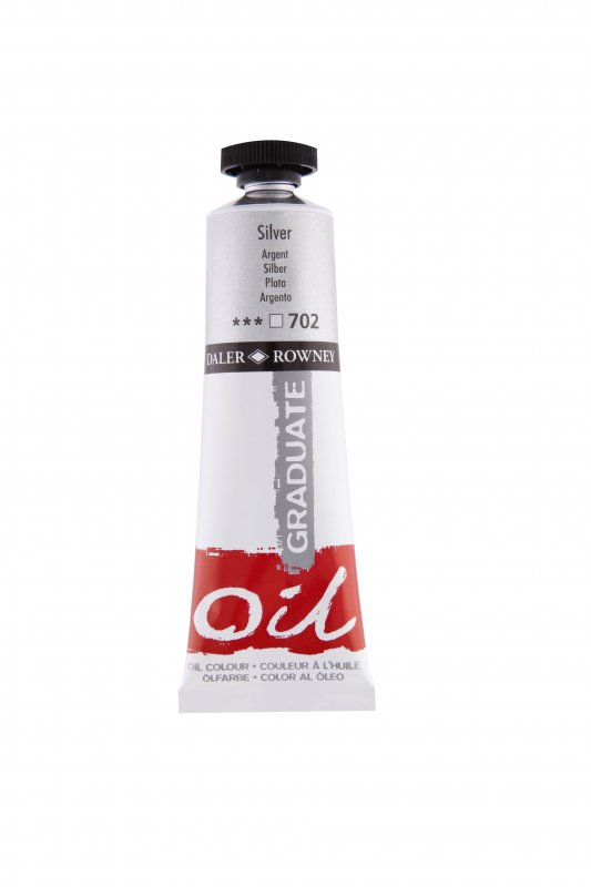 Daler-Rowney Graduate Óleo 38 ml - Plata