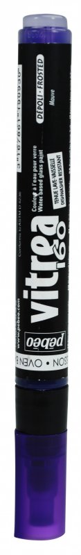 Pebeo Vitrea 160 Matglas Marker - Mauve